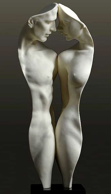 Gaylord Ho - We Two Parian Sculpture